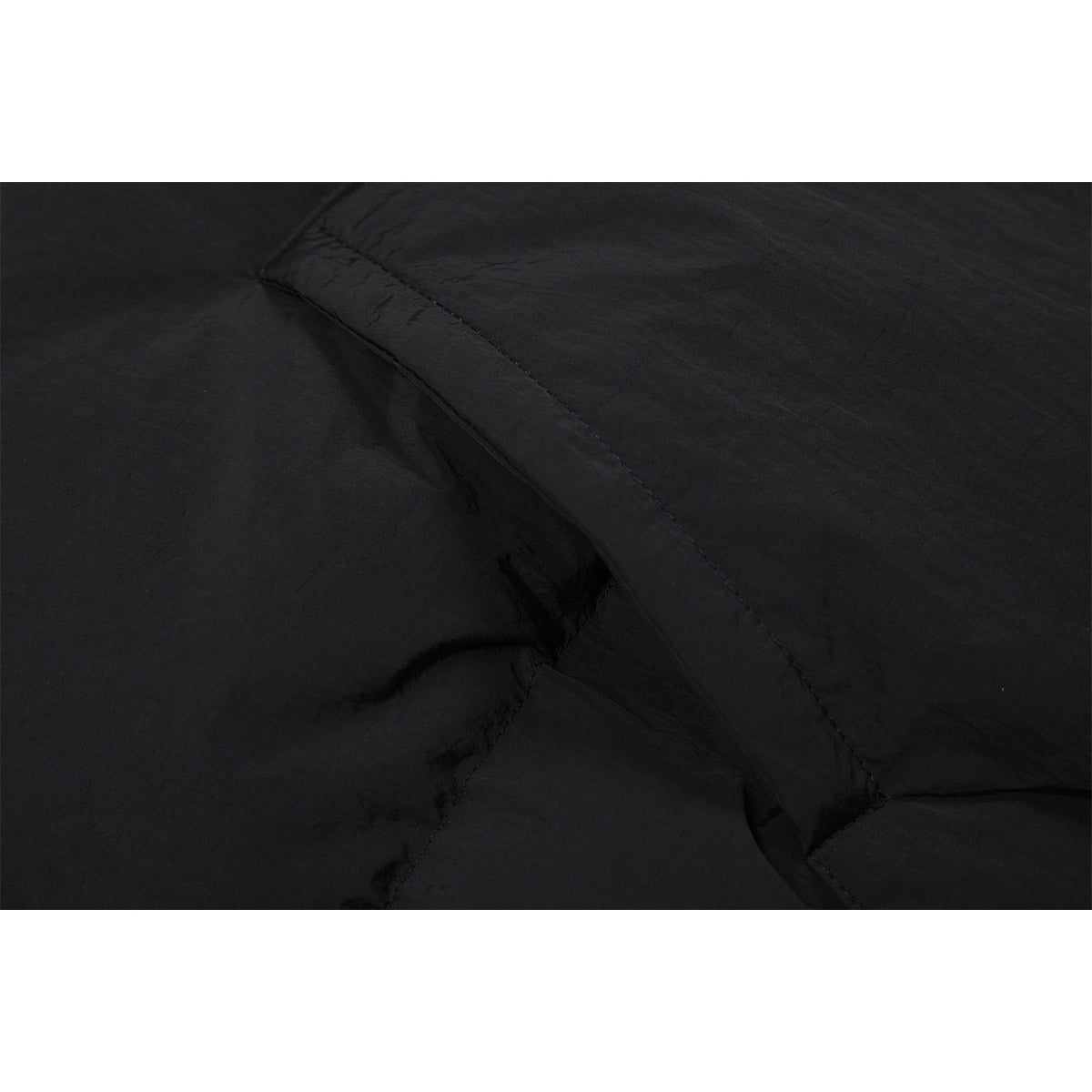 Unisex Coat FOG Loose Stand-Up Collar Filled Cotton Jacket