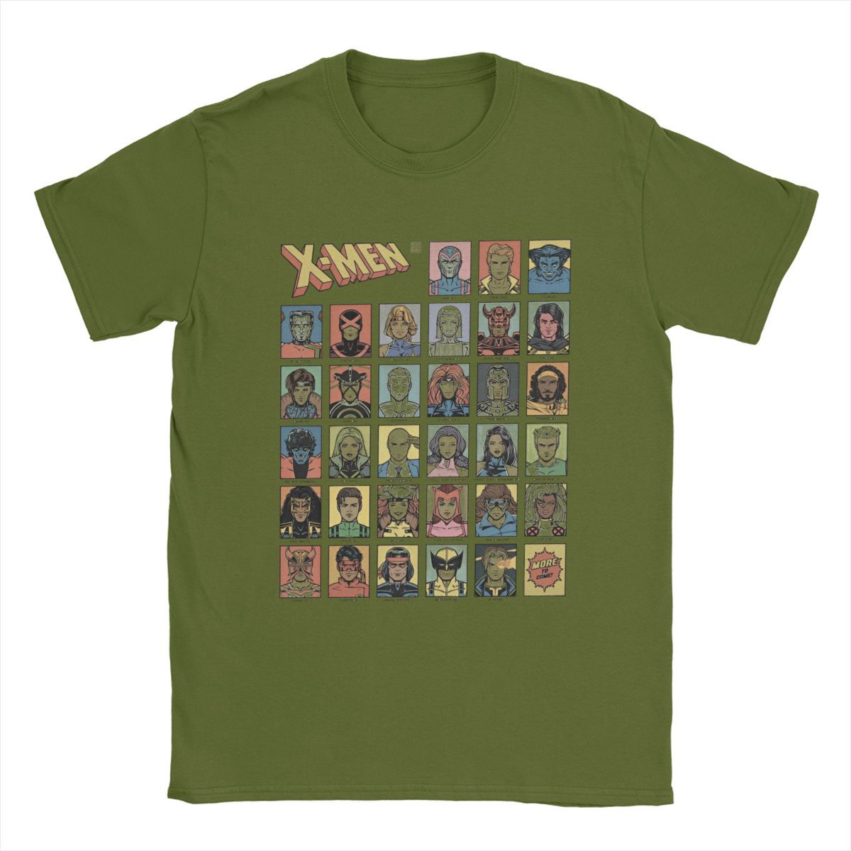 X-Men Charaters T-Shirt Men Xmen Group T Shirts