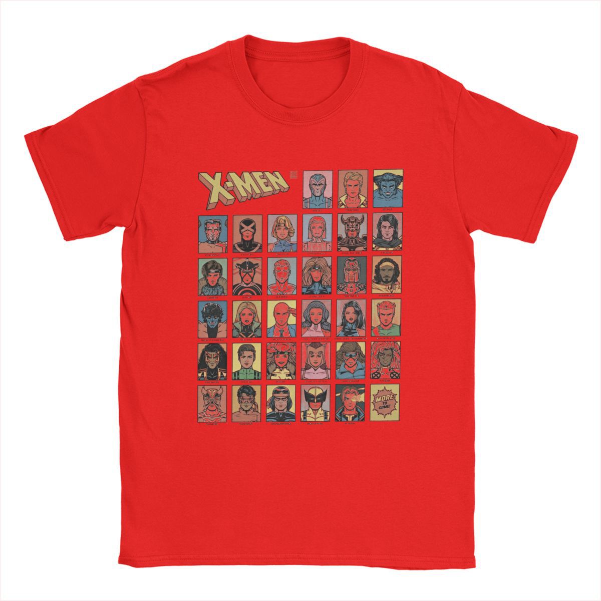 X-Men Charaters T-Shirt Men Xmen Group T Shirts