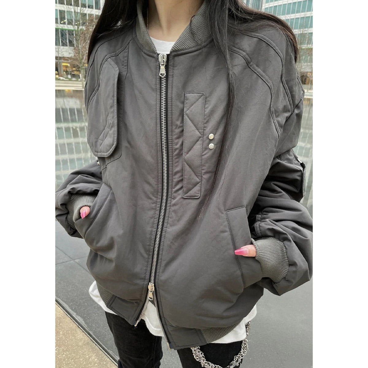 Unisex Coat UndermyCar Vibe Multi Pocket Coat